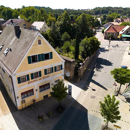 Hotel Garni Und Apartments Zur Krone Hilpoltstein Eksteriør billede