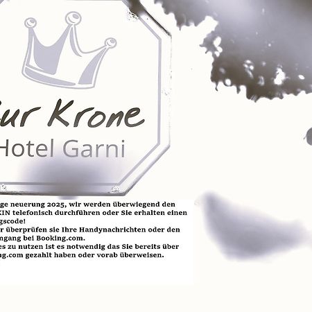 Hotel Garni Und Apartments Zur Krone Hilpoltstein Eksteriør billede