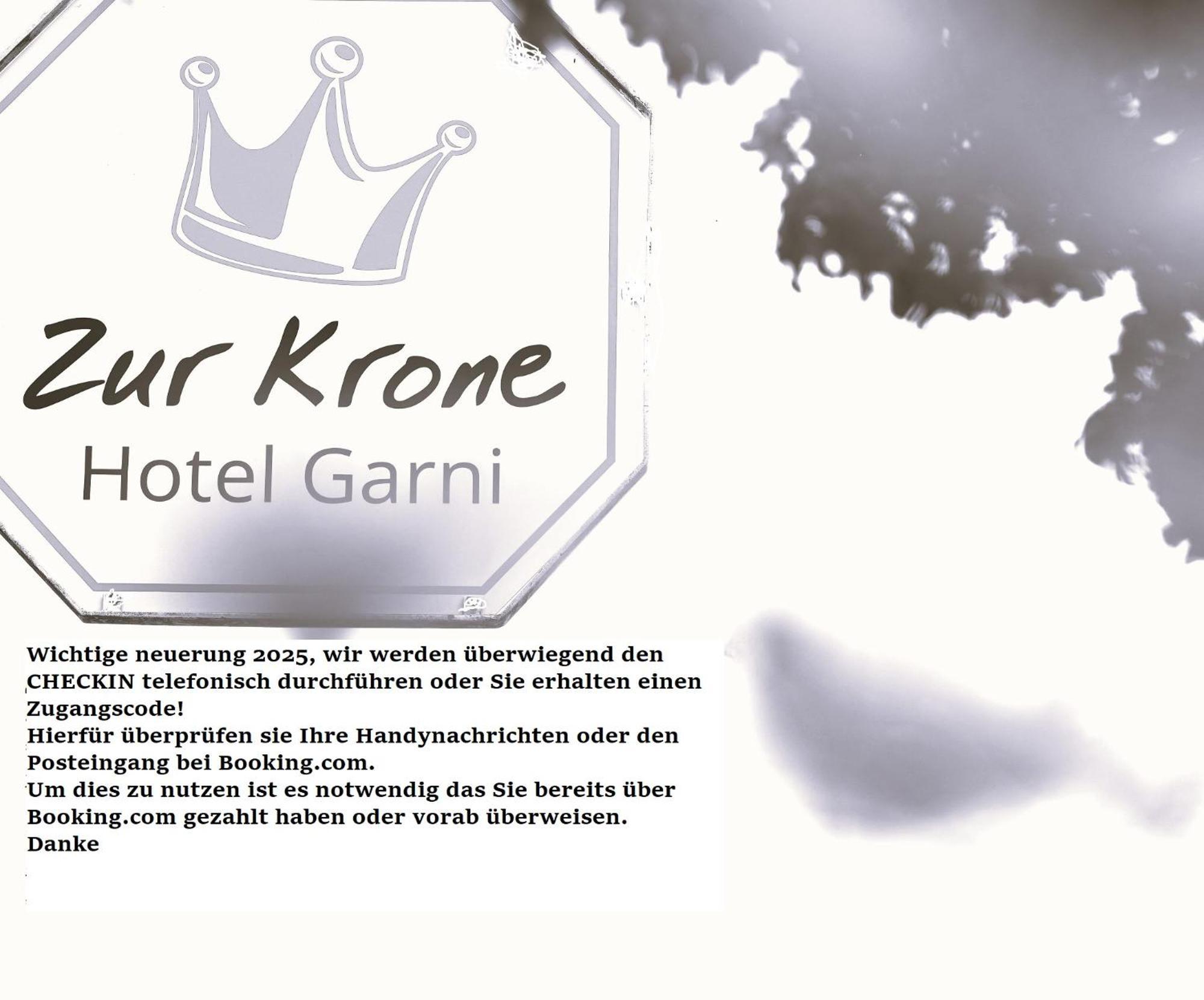 Hotel Garni Und Apartments Zur Krone Hilpoltstein Eksteriør billede